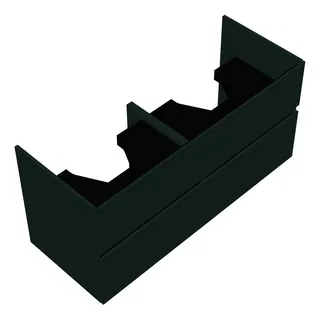 sanibel-Waschtisch-Unterbau FLEX PLUS SGXK125 1250mm 2 Schubl/2 Auszüge SalbeigrauLack