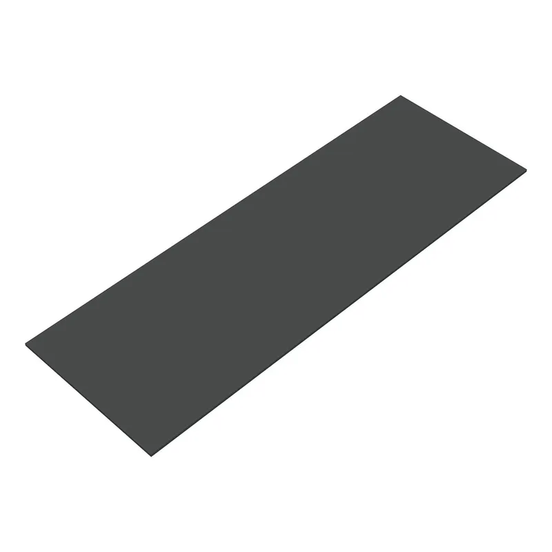 sanibel-Konsole FLEX PLUS APFR160 a Glas 1610x550x10mm Lack Lichtgrau Matt