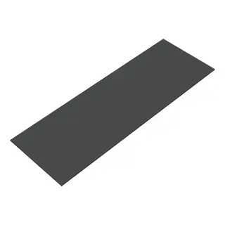 sanibel-Konsole FLEX PLUS APFR160 a Glas 1610x550x10mm Lack Lichtgrau Matt – Bild 1