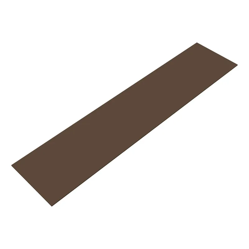 sanibel-Konsole FLEX PLUS APFR240 a Glas 2410x550x10mm Lack Schilf Hochglanz