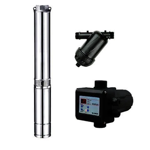 IW eco4 6-70 Beregnungs-Paket 4" 4" Tiefbrunnenpumpen-Komplettpaket