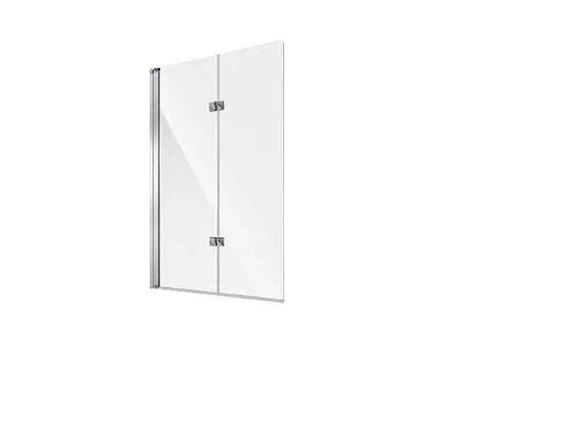 Koralle Falttür SL450 BF2A L 100 985-1000x1400 Silber matt ESG trans.