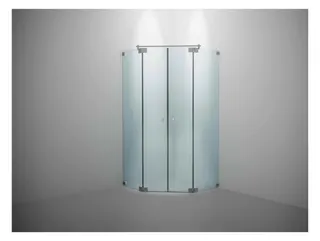 SP Omega -Fünfeck-Duschwand Flügeltüren 1000x1000x2000mm chrom/ESG