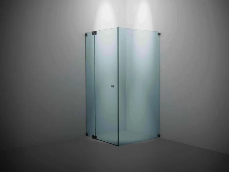 SP Omega -Seiteneinstieg 1000x1000x2000mm chrom/ESG