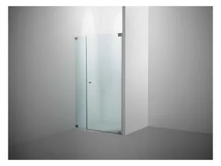 SP Omega -Pendeltür u. SW Nische 1400x2000mm chrom/ESG
