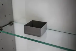SP Einlegebox Weißaluminium 70 x 35 x 70 mm mit Schrank