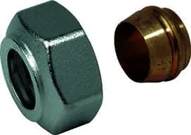 GIA ADAPTER CU-/WEICHSTAHLROHR R178E 3/4 ZOLL EUROKONUS X 15MM