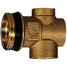GIA VERTEILER-ENDSTÜCK R590 MS,1ZOLL,2X1/2ZOLL/1X3/8ZOLLIG,SELBSTD.