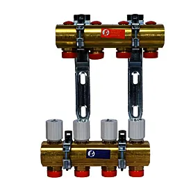 GIA FBH-VERTEILER R553DE /9 1 ZOLL X 3/4 ZOLL EK, ABGÄNGE 9