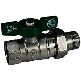 GIA TRINKWASSER-KH R259W LÖSB.VERSCHR. 1/2 ZOLL IG X 1/2 ZOLL AG, MS VERCHROMT