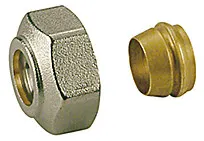 GIA ADAPTER CU-/WEICHSTAHLROHR R178E 1/2 ZOLL EUROKONUS X 15MM