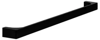 Keuco Badetuchhalter E11 11101, schwarz-matt, 600 mm – Bild 1