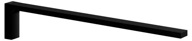 Keuco Handtuchhalter E11 11120, 1-tlg., 450 mm, schwarz-matt