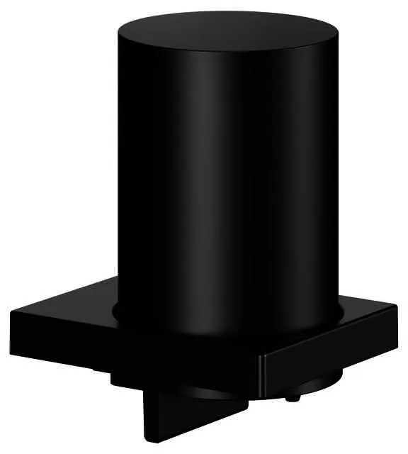 Keuco Lotionspender E11 11152, Echtkristall-Glas, schwarz-matt