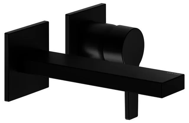 Keuco EHM-Waschtisch-Mischer Edition 11 51116, UP, Ausladung 165 mm, schwarz matt