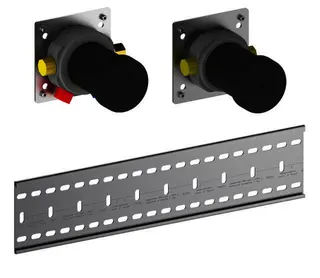 Keuco Grundkörper-Set Arm.-Zubehör 59951, f. EHM Set UP 2-W m.Schlauchan.