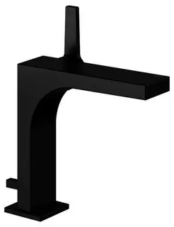 Keuco EHM-Waschtisch-Mischer 150 E11 51102, mit Ablaufgrt., schwarz-matt – Bild 1