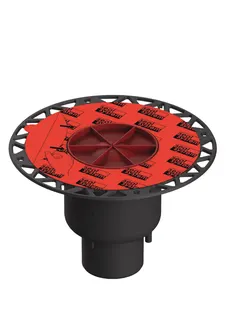 comfort-Ablauf DN 70 senkrecht mit Seal System Univ.fl.