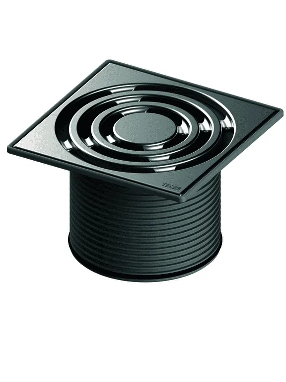 comfort-Rostrahmen Edelstahl 150 x 150 mm inkl. Designrost