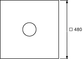 comfort-Seal Sys. Dichtmansch. f. Verbundabdichtungen 480 x 480 mm – Bild 5