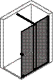 HÜPPE DA Xtensa 4-Eck GTN/S/Walk In/re Maßanf. XT0282 silber hochglanz 348 882 – Bild 2