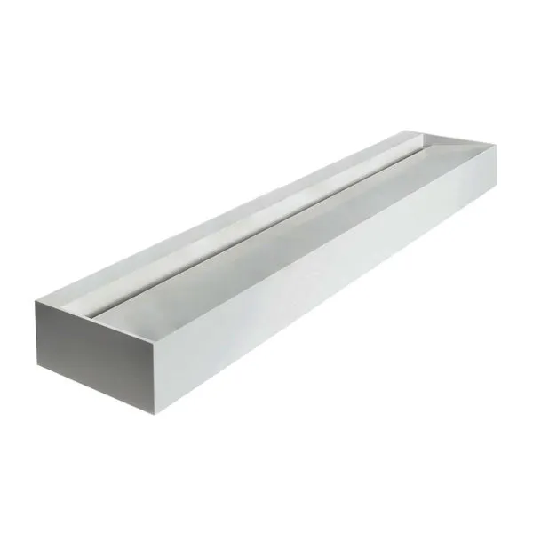 Ideal Standard Reihenwaschtisch Silhouette f.4 Pers. ohne Hahnloch ohne Überlauf 2400x470x200mm Weiß