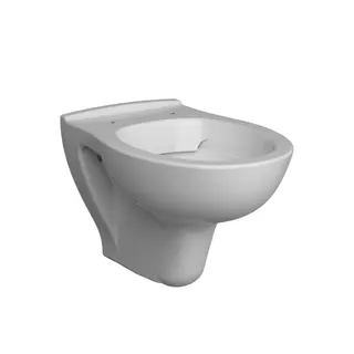 sanibel 3001-Wand-Tiefspülklosett A23 spülrandlos S-Flush runde Form weiß