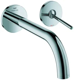 GROHE 2-L-WT-Wandbatterie Atrio 29406 FMS Ausladung 221mm chrom