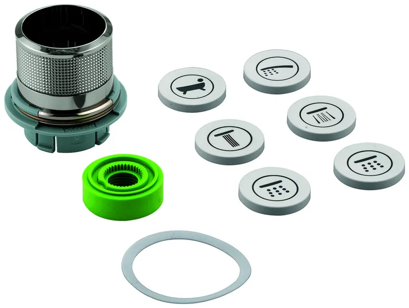 GROHE Druckknopfbetätigung 48361 für SmartControl Unterputz supersteel