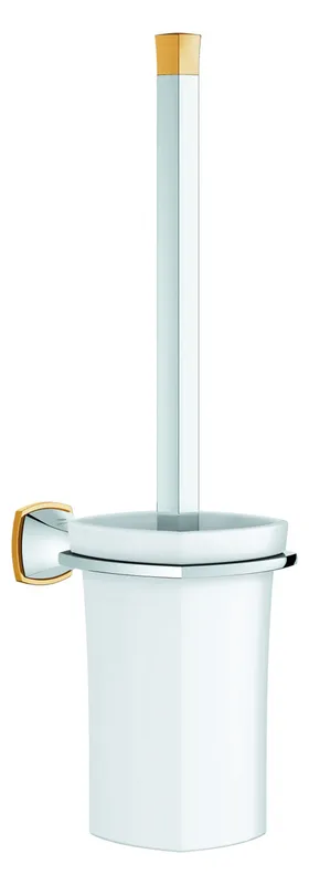 GROHE Toilettenbürstengarnitur Grandera 40946 chrom/gold