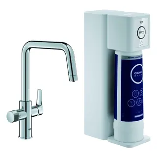GROHE Starter Kit GROHE Blue Pure Eurosmart 30586 U-Ausl. UO-Filter chrom – Bild 2
