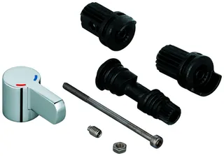 GROHE Mischwelle mit Hebel 42581 für Bau Cosmo E IR-Elektr. mit Mischung chrom – Bild 2