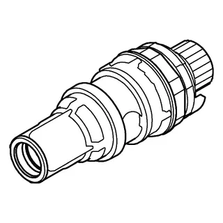 GROHE Thermostat-Kompaktkartusche 49175 1/2" – Bild 3