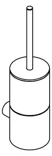 GROHE Toilettenbürstengarnitur Atrio 40892 Wandmontage chrom – Bild 4