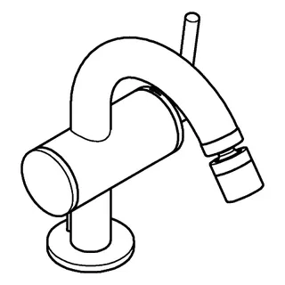 GROHE Einhand-Bidetbatterie Atrio 24364 warm sunset – Bild 3