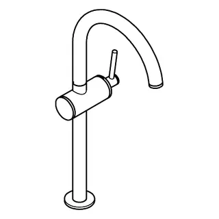 GROHE Einhand-Waschtischbatterie Atrio 24365 XL-Size warm sunset – Bild 4