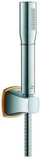 GROHE Wandhalterset Grandera Stick 26901 1 Strahlart 7,6 l/min chrom/gold