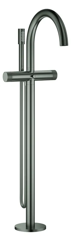 GROHE Wannenbatterie Atrio Private C. 25229 BM Knopfbetätigung hard graph. gb.
