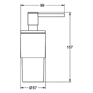 GROHE Seifenspender Allure/Atrio 40886 chrom – Bild 3