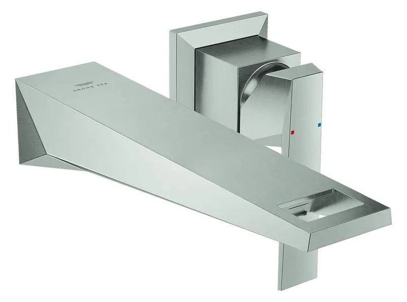 GROHE 2-L-Waschtisch-Wandbatt. Allure Brilliant 29403 FMS Ausladung 210mm supersteel