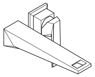 GROHE 2-L-Waschtisch-Wandbatt. Allure Brilliant 29403 FMS Ausladung 210mm supersteel – Bild 4