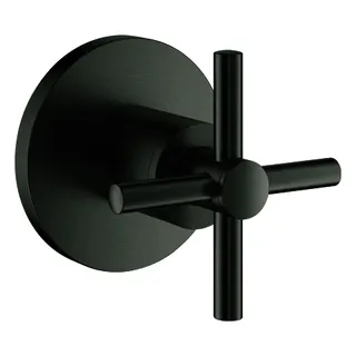 GROHE UP-Ventil-Oberbau Atrio 29396 Kreuz-Griff hard graphite gebürstet – Bild 2