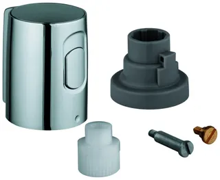 GROHE Absperrgriff 47992 für THM-Wannen-/Brausebatterie chrom – Bild 2