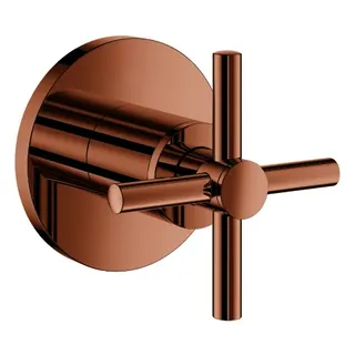 GROHE UP-Ventil-Oberbau Atrio 29396 Kreuz-Griff warm sunset