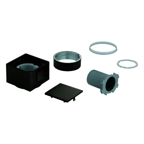 GROHE Temperaturwählgriff 49091 eckig für THM-FMS hard graphite gebürstet