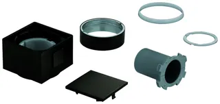 GROHE Temperaturwählgriff 49091 eckig für THM-FMS hard graphite gebürstet – Bild 2