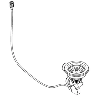 GROHE Stopfen 42588_1 für Küchenspülen edelstahl – Bild 3