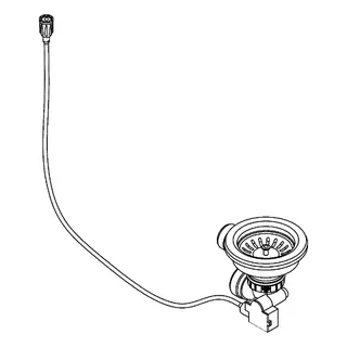 GROHE Stopfen 42588_1 für Küchenspülen edelstahl – Bild 4