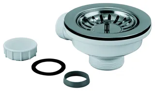 GROHE Ablaufgarnitur 42589_1 für Einbauspülen edelstahl – Bild 2