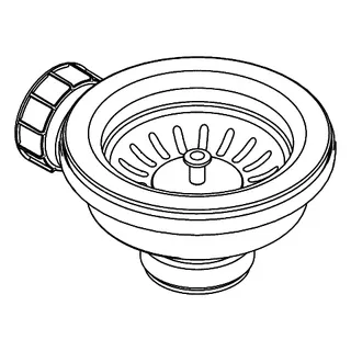 GROHE Ablaufgarnitur 42589_1 für Einbauspülen edelstahl – Bild 3